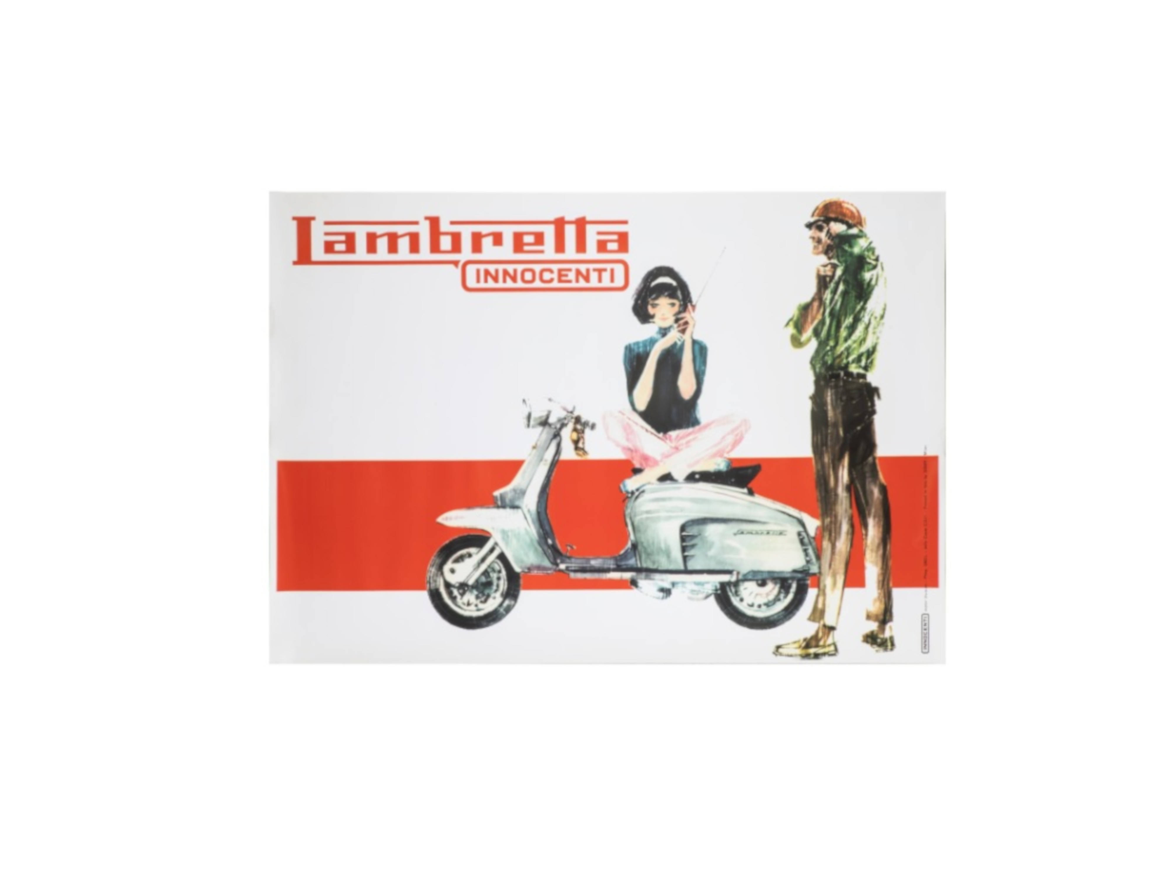 Poster Lambretta 68x98 LIS 150 